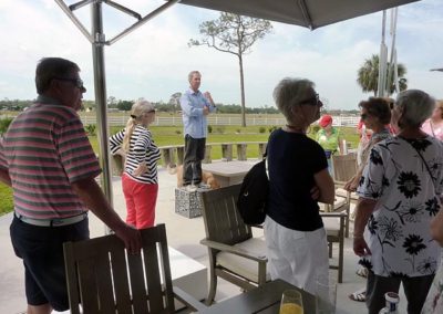 Swiss American Club of Southwest Florida Visited Rosy Tomorrows Heritage Farm 2018